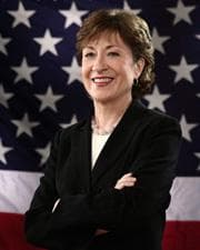 Official portrait of Susan M. Collins