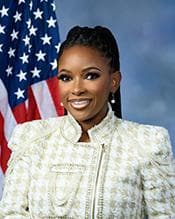 Official portrait of Jasmine Crockett