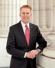 Official portrait of James Lankford