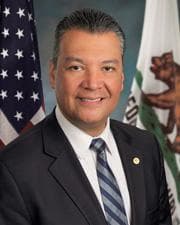 Official portrait of Alex Padilla